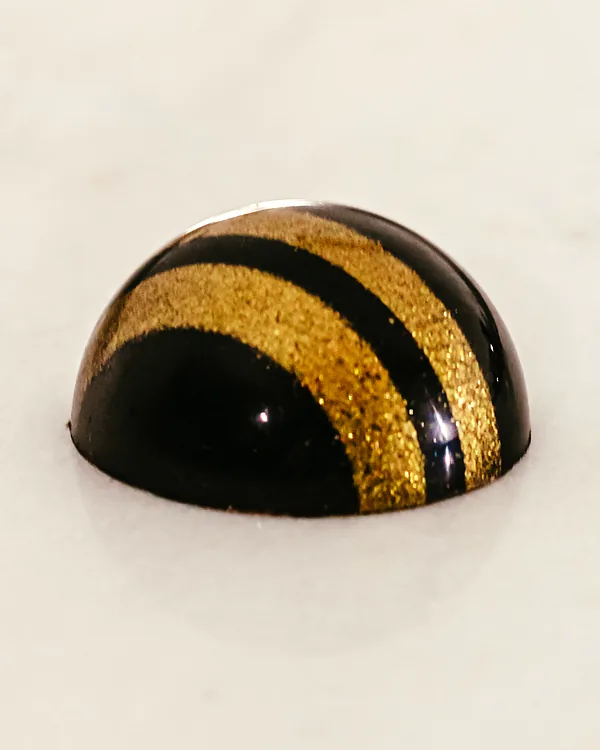 Salted caramel with hazelnut cream